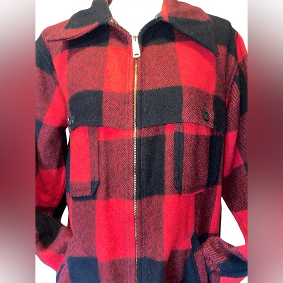 Vintage wool LL Bean hunting jacket M - Picture 4 of 6